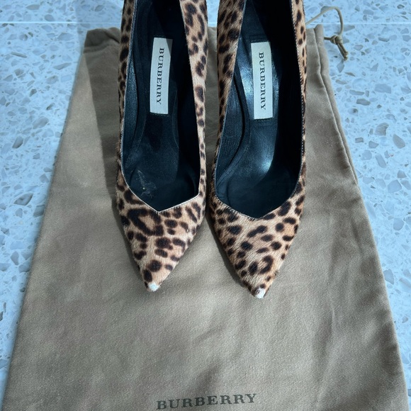 Burberry Animal Print Heels - Picture 5 of 5